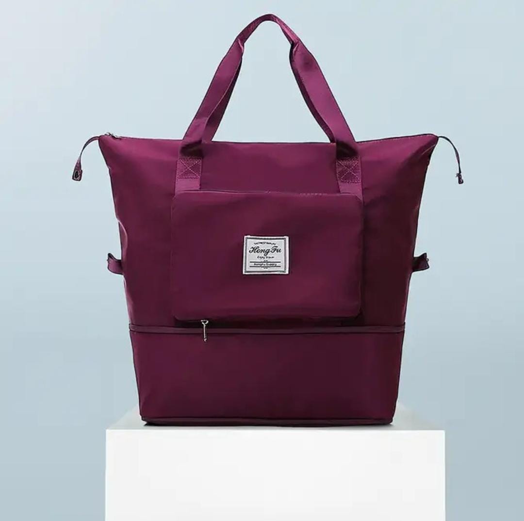 Traveling folding bag